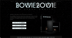 Desktop Screenshot of bowie2001.com